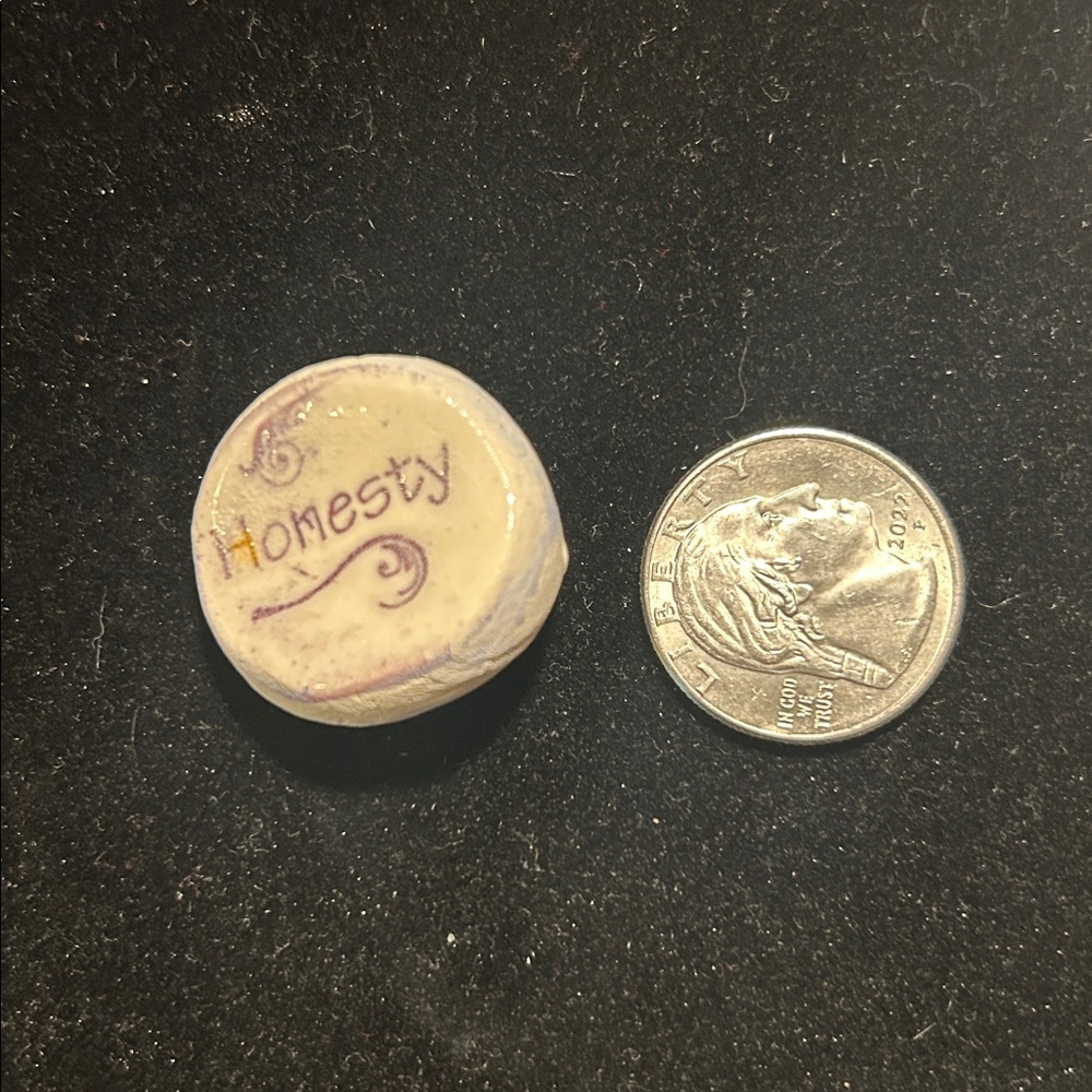 RECOVERY “Honesty” CLAY Pocket Stones
